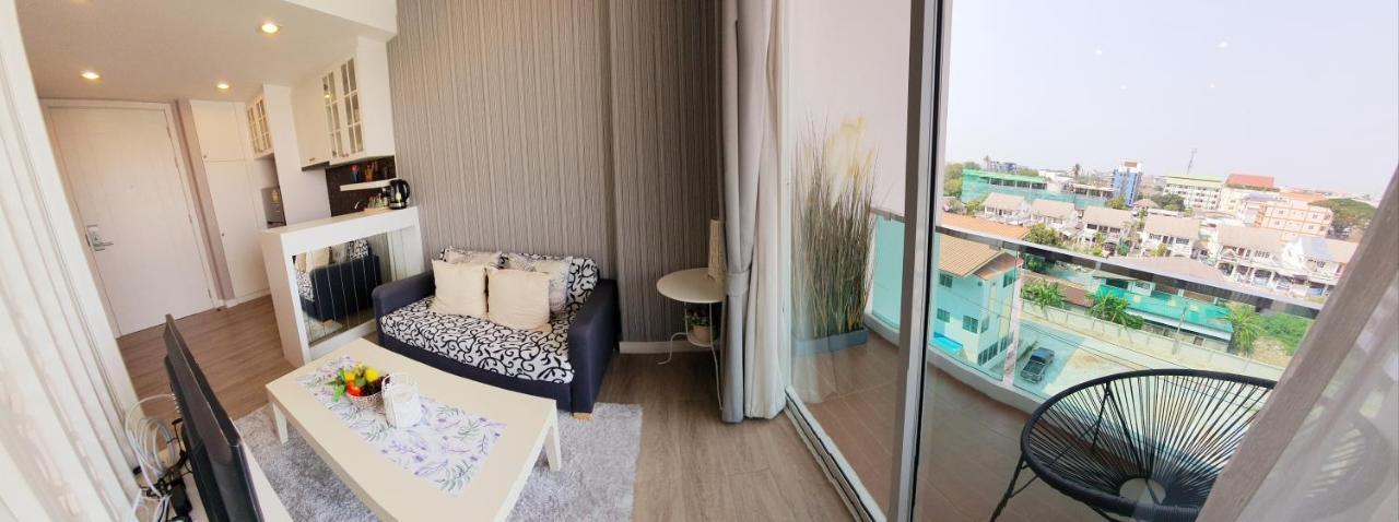 Sweet Seaview Flr6 With Toproop Pool Flr7 At The Blux Bangsaen Luaran gambar
