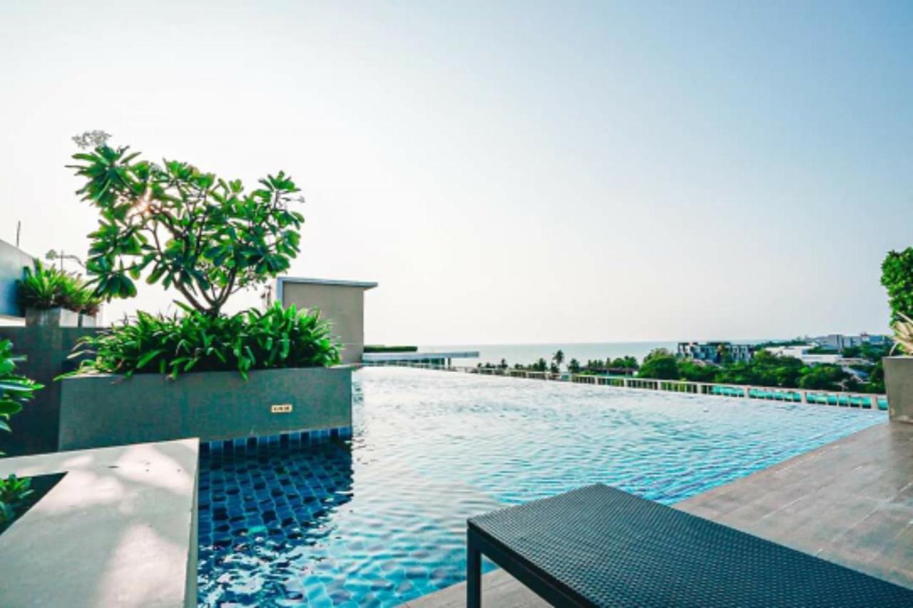 Sweet Seaview Flr6 With Toproop Pool Flr7 At The Blux Bangsaen Luaran gambar